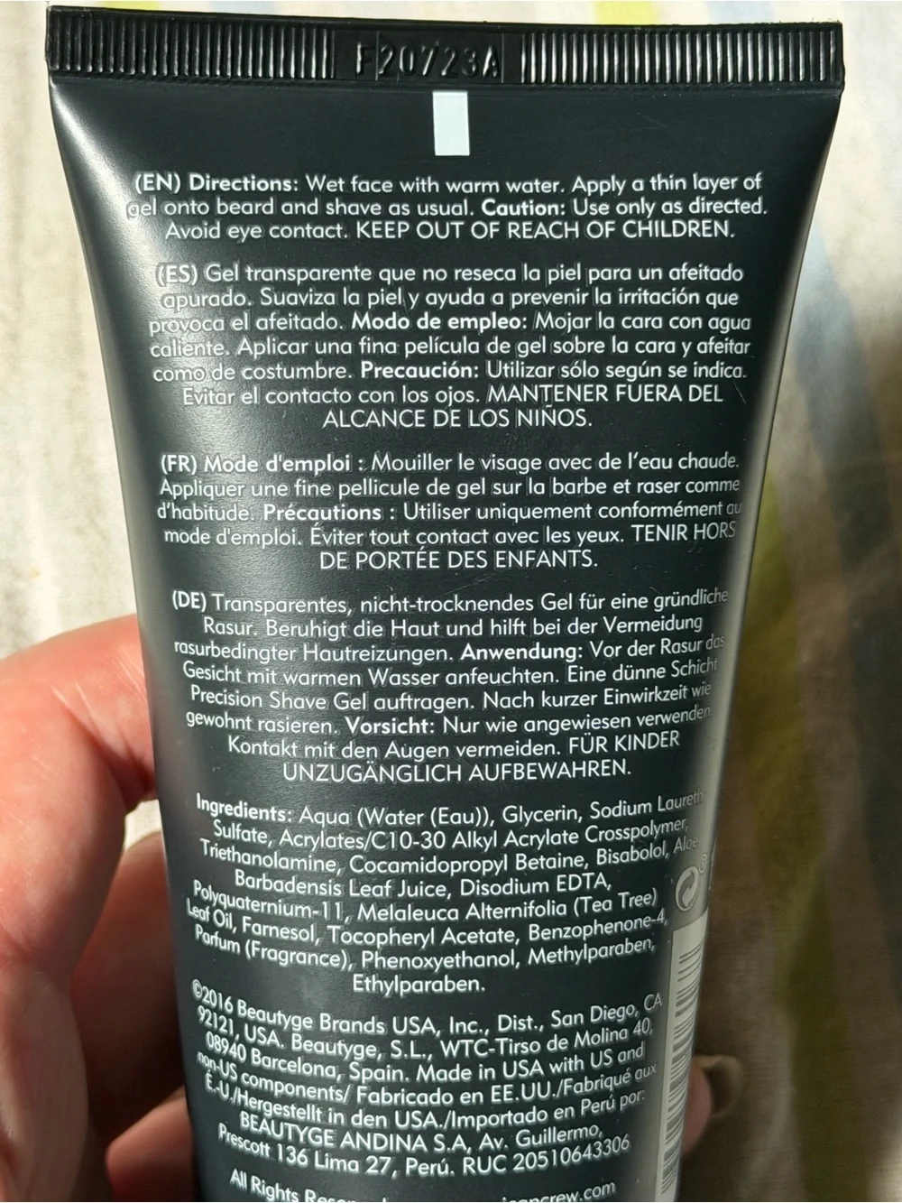 Precision Shave Gel